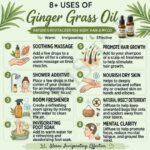 8 uses of ginger grass oil