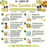 8 uses of citrus essential oil