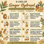 8 uses of ginger hydrosol