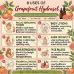 8 uses of grapefruit hydrosol