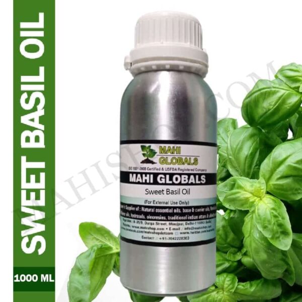 Sweet Basil Essential Oil 1000ml