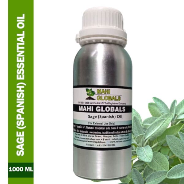 Sage (spanish) essential oil 1000ml