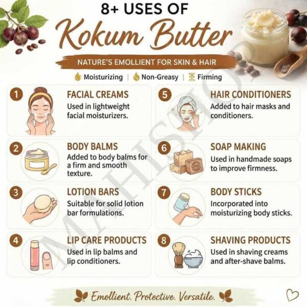 8 uses of kokum butter