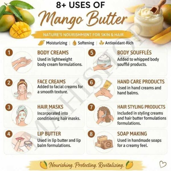 8 uses of mango butter