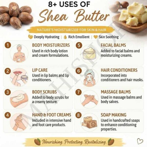 8 uses of shea butter