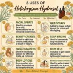 8 uses of helichrysum hydrosol