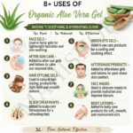 8 uses of organic aloe vera gel