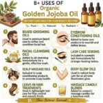 8 uses of organic goldan jojoba oil