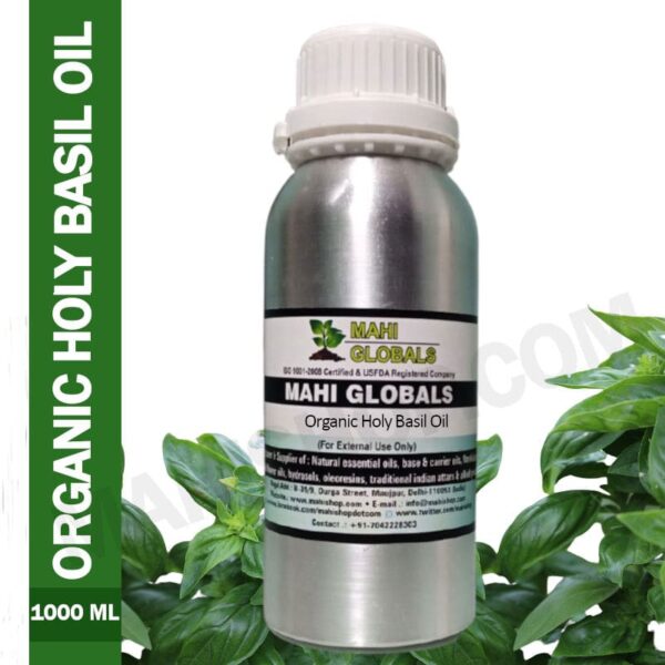 ORGANIC HOLY BASIL OIL 1000ML
