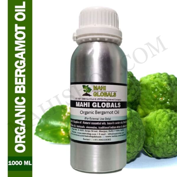 Organic Bergamot Essential Oil 1000ml