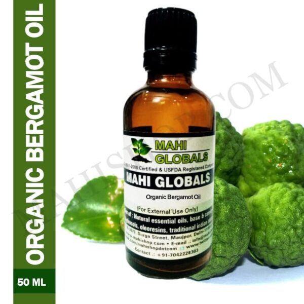 Organic Bergamot Essential Oil 50ml