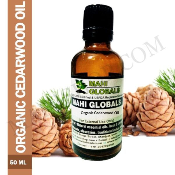 Organic Cedarwood Essential Oil 50ml