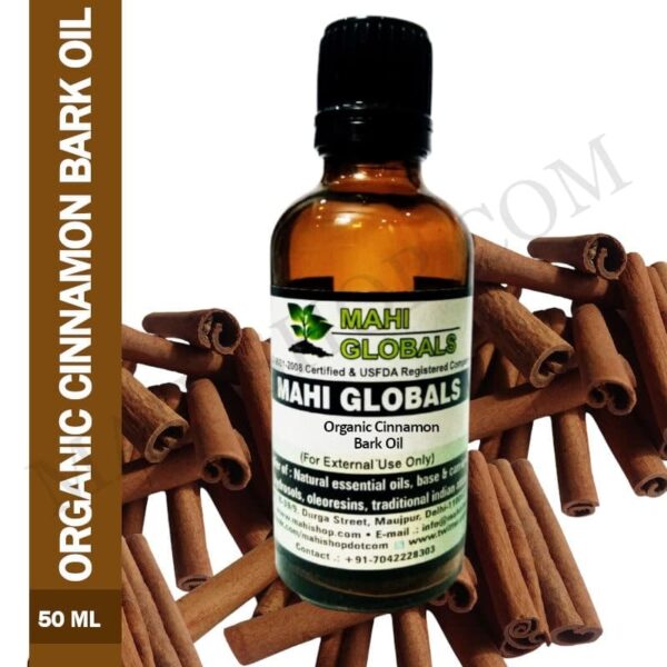 Organic Cinnamon Bark Essential Oil 50ml