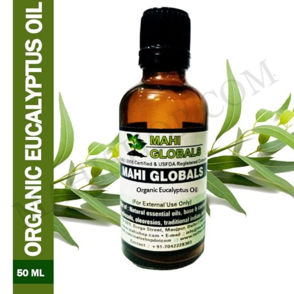 Organic Eucalyptus Essential Oil 50ml