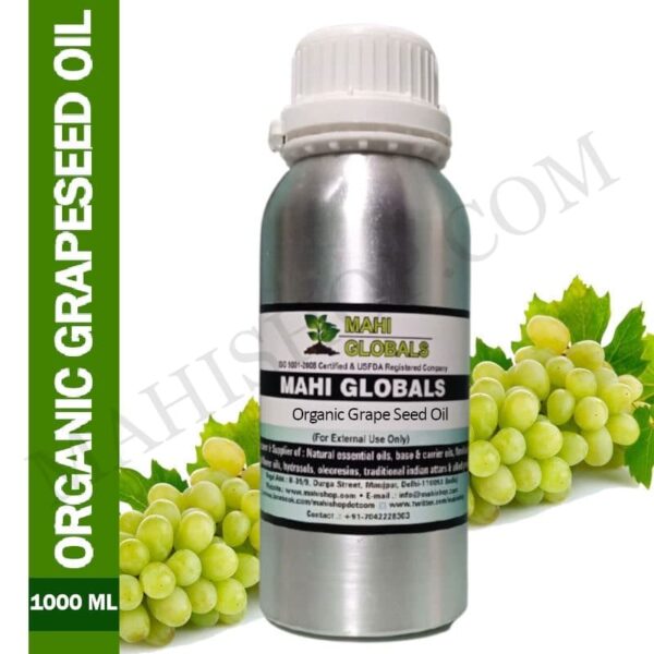 Organic Grape Seed Oil 1000ml
