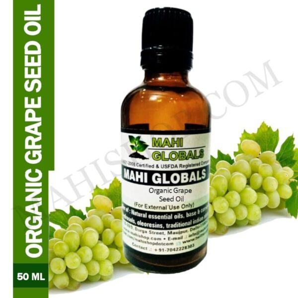 Organic Grape Seed Oil 50ml