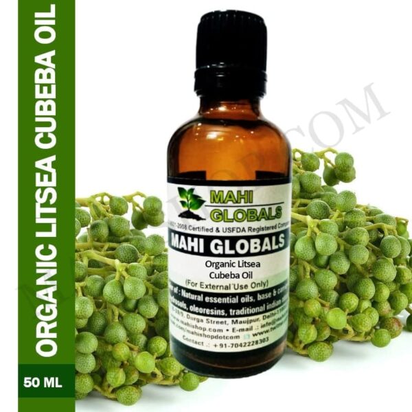 Organic Litsea Cubeba Essential Oil 50ml