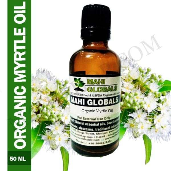 Organic Myrtle Essential Oil 50ml