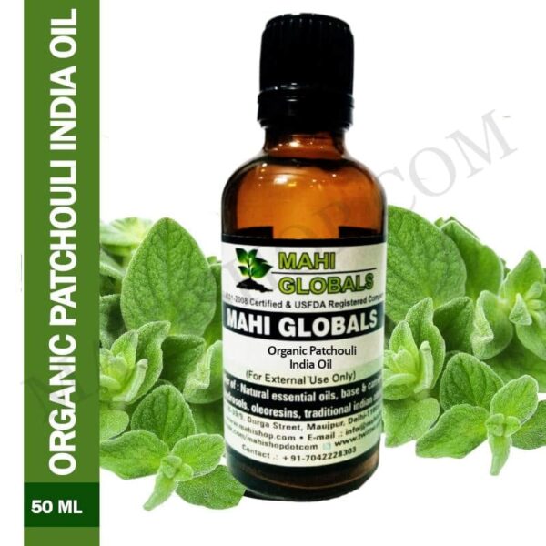 Organic Patchouli India Essential Oil 50ml