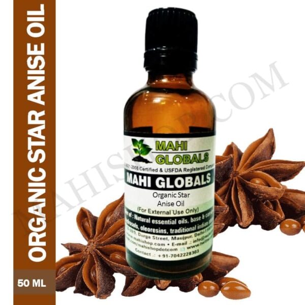 Organic Star Anise Essential Oil 50ml
