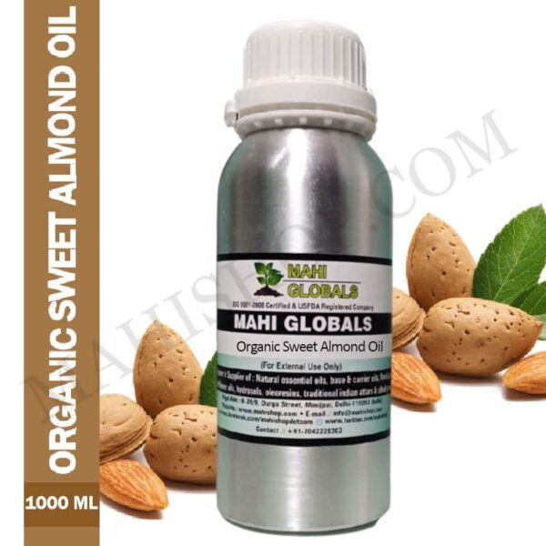 Organic Sweet Almond Oil 1000ml