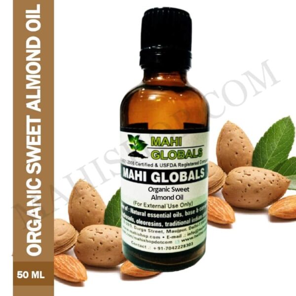 Organic Sweet Almond Oil 50ml