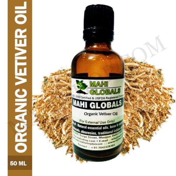 Organic Vetiver Essential Oil 50ml