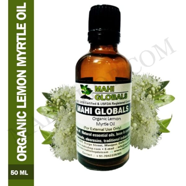 Organic Lemon Myrtle Essential Oil 50ml
