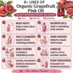 8 uses of organic grapefruit pink oil