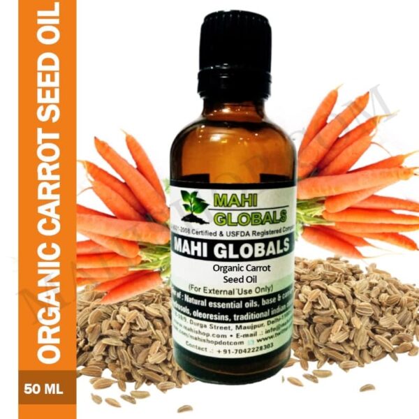Organic Carrot Seed Oil 50ml