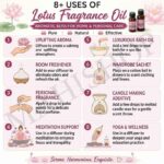 8 uses of lotus fragrance oil
