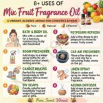 8 uses of mix fruit fragrance oil