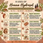 8 uses of henna hydrosol