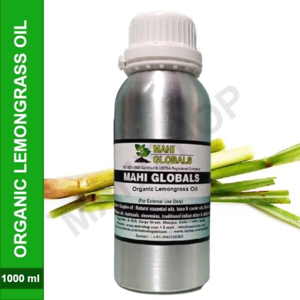 ORGANIC LEMONGRASS OIL 1000ml