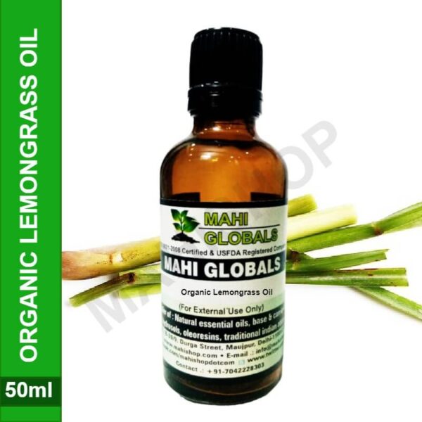 Organic Lemongrass Oil 50ml